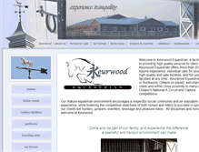 Tablet Screenshot of keurwood.com